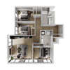 3 Bedroom 2 Bathroom A